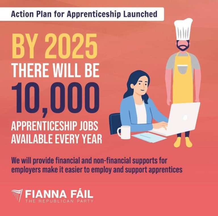 Government launches the Action Plan for Apprenticeships Cllr. Shane